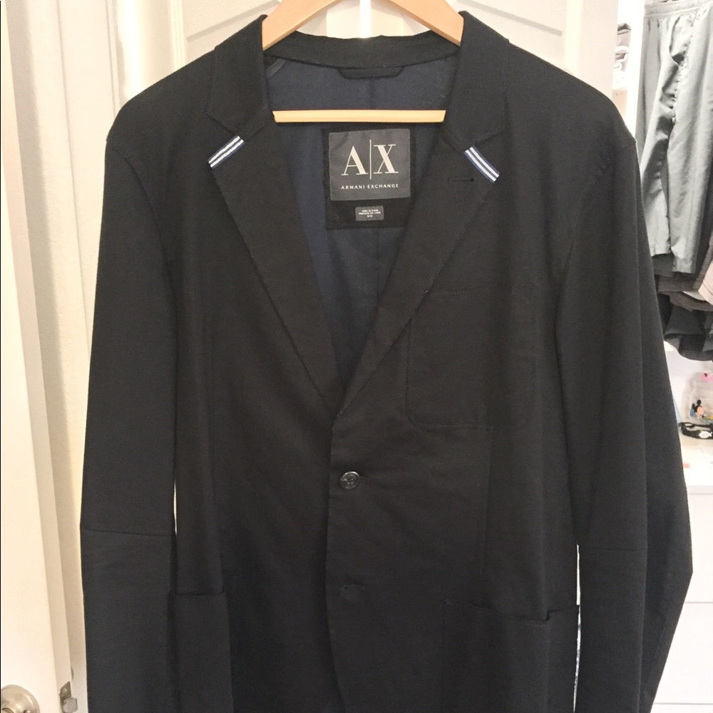 Armani Exchange Men’s Knit Blazer